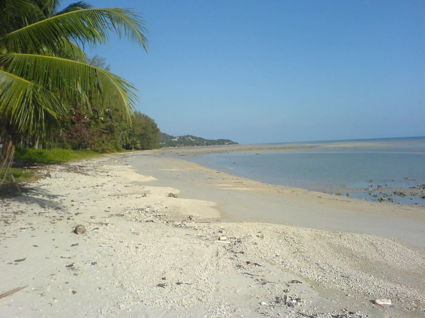 A beach on Koh Samui in southern Thailand